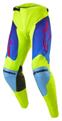ALPINESTARS - Nohavice HOEN, (žltá fluo/modrá/červená, veľ. 32)