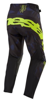 ALPINESTARS - Nohavice TECHSTAR RANTERA, (čierna/modrá/žltá fluo, veľ. 32)