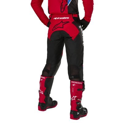 ALPINESTARS - Nohavice ICONIC HONDA kolekcia, (červená/čierna/modrá/biela, veľ. 38)