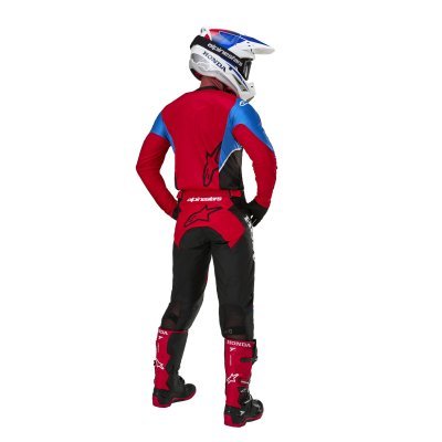 ALPINESTARS - Nohavice ICONIC HONDA kolekcia, (červená/čierna/modrá/biela, veľ. 38)