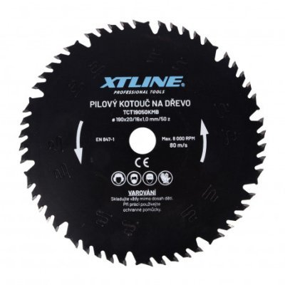 XTline - Kotúč pílový 190x1.0x20 mm 50zubov