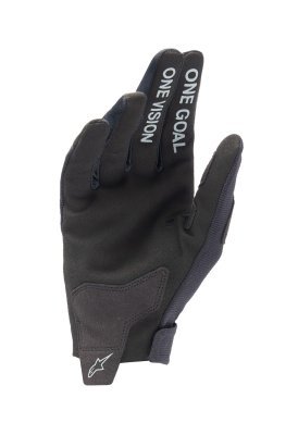 ALPINESTARS - Rukavice RADAR, detské (čierna/strieborná, veľ. 2XS)