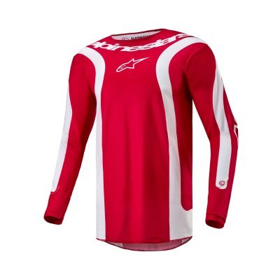 ALPINESTARS - dres FLUID LURV, (červená/biela, veľ. XL)