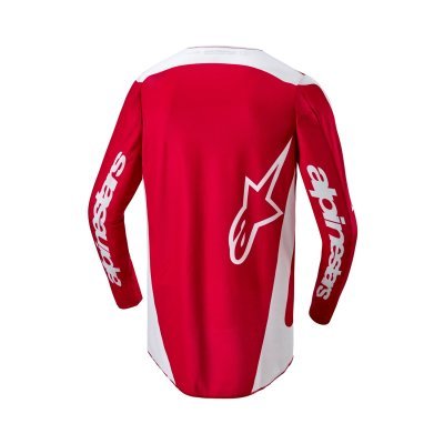ALPINESTARS - dres FLUID LURV, (červená/biela, veľ. XL)