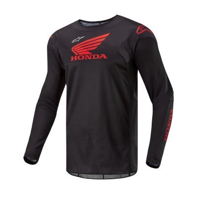 ALPINESTARS - dres ICONIC HONDA kolekcia, (čierna/červená, veľ. XL)