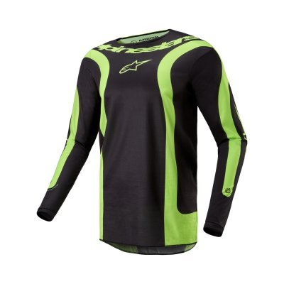ALPINESTARS - dres FLUID LURV, (čierna/žltá fluo, veľ. M)