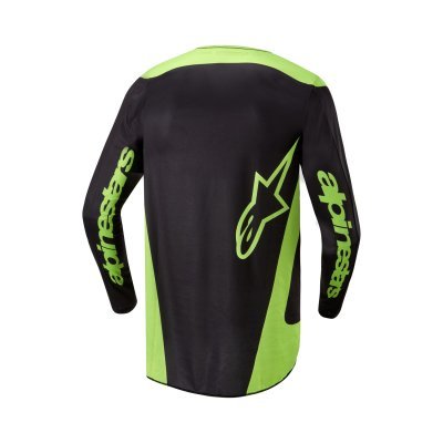 ALPINESTARS - dres FLUID LURV, (čierna/žltá fluo, veľ. M)