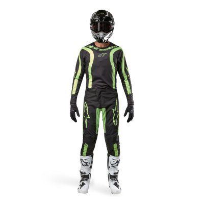 ALPINESTARS - dres FLUID LURV, (čierna/žltá fluo, veľ. M)