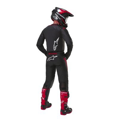 ALPINESTARS - dres ICONIC HONDA kolekcia, (čierna/červená, veľ. M)