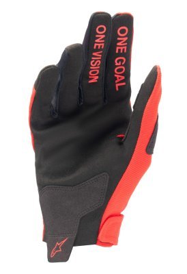 ALPINESTARS - Rukavice RADAR, (červená/strieborná, veľ. XL)