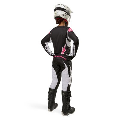 ALPINESTARS - Nohavice STELLA FLUID, dámské (čierna/biela, veľ. 34)