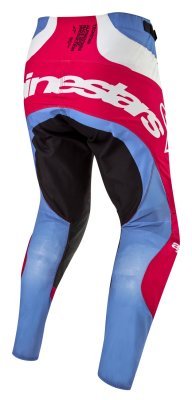ALPINESTARS - Nohavice TECHSTAR OCURI, (svetlo modrá/biela/červená, veľ. 38)