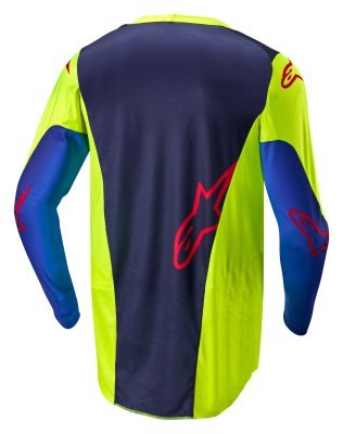 ALPINESTARS - dres HOEN, (žltá fluo/modrá/červená, veľ. 2XL)