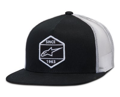 ALPINESTARS - šiltovka BOLT TRUCKER, (čierna/biela)