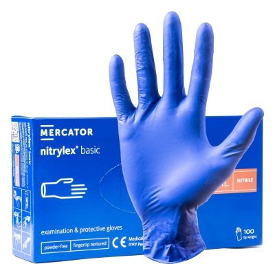 MERCATOR - Nitrilové rukavice Nitrylex Basic veľkosť XL, 100 ks