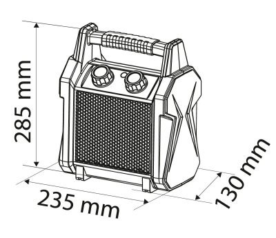 NEO - Keramický elektrický ohrievač PTC 3kW