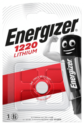 ENERGIZER - Špecialistická miniatúrna lítiová batéria CR1220 blister 1ks