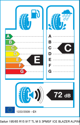 SAILUN Ice Blazer Alpine+ 195/65 R15 91T zimná