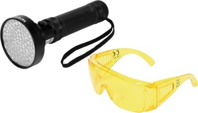Yato - sada UV lampy 100 LED + brýle