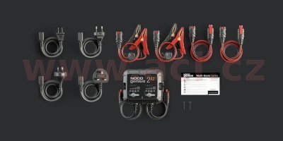 NOCO - GENIUS2X2 Inteligentná nabíjačka batérií 6V/12V s 2 portami 4A