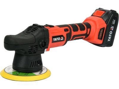 Yato - Excentrická leštička 18V Ø150mm s AKU 3Ah