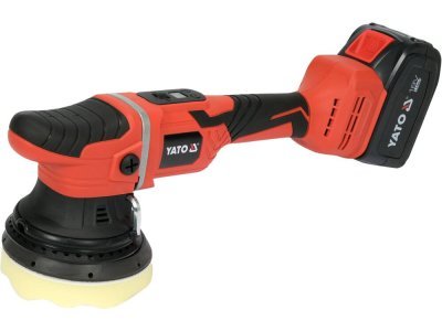 Yato - Excentrická leštička s 4Ah AKU 18V 125mm