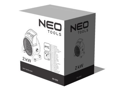 NEO - keramický elektrický ohrievač 2kW