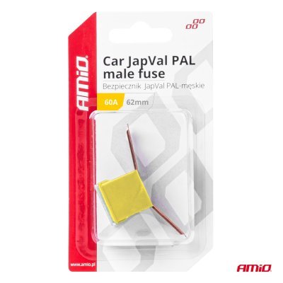 AMiO - Poistky JAPVAL PAL samec 62mm 60A