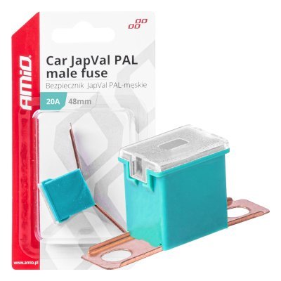 AMiO - Poistky JAPVAL PAL samec 48mm 20A