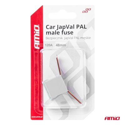 AMiO - Poistky JAPVAL PAL samec 48mm 120A