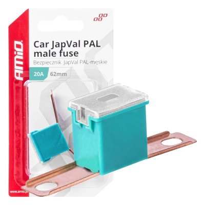 AMiO - Poistky JAPVAL PAL samec 62mm 20A