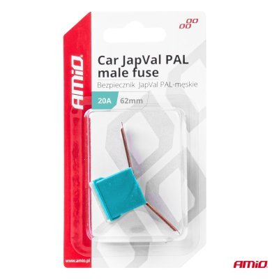 AMiO - Poistky JAPVAL PAL samec 62mm 20A