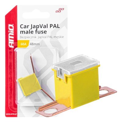 AMiO - Poistky JAPVAL PAL samec 48mm 60A