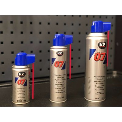 K2 - univerzálne viacúčelové mazivo 07, 150ml