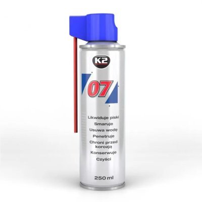 K2 - univerzálne viacúčelové mazivo 07, 250ml