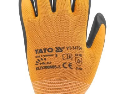 Yato - Nylonové pracovné rukavice XL (10)