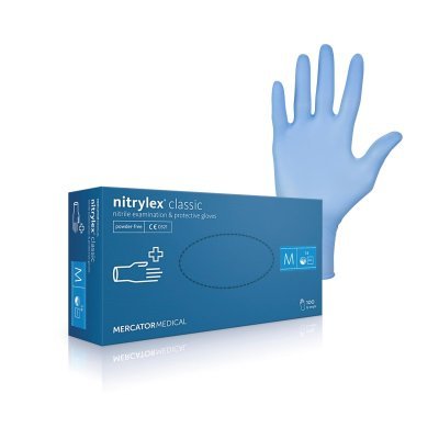 Mercator - Nitrilové rukavice NITRYLEX Classic L (9) 100ks