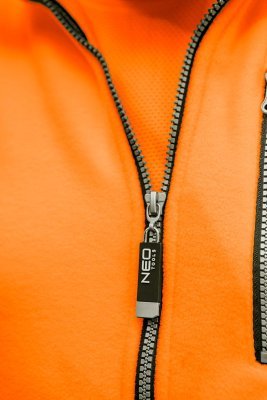NEO - Pracovná bunda fleece reflexná oranžová L