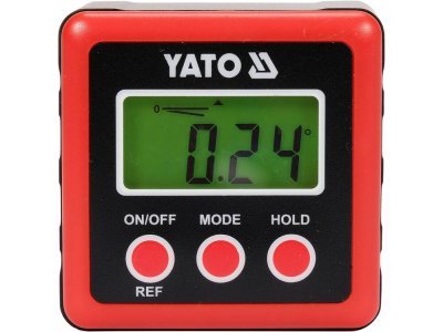 Yato - Elektronický uhlomer s magnetom