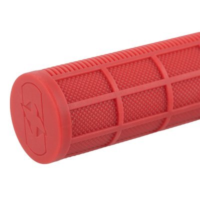 OXFORD - gripy DRIVER MTB LOCK-ON s objímkami, (červená, dĺžka 130 mm, 1 pár)