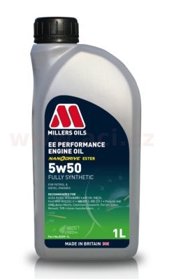 Millers Oils EE Performance 5W-50 1 l