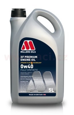 Millers Oils XF Premium 0W-40 5 l
