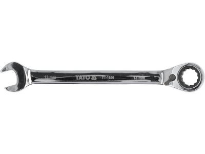 Yato - Kľúč očkoplochý račňový prepínací 13mm