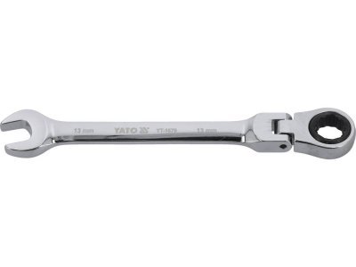 Yato - Kľúč očkoplochý račňový s kĺbom 13mm