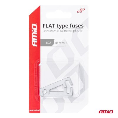 AMiO - Ploché páskové poistky FLAT 41mm 60A