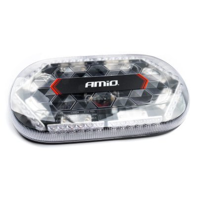 AMiO - Mini svetelná lišta LED WLB78 magnet 293x171mm R65 R10 48LED 12/24V IP56