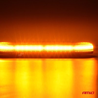 AMiO - Mini svetelná lišta LED WLB78 magnet 293x171mm R65 R10 48LED 12/24V IP56