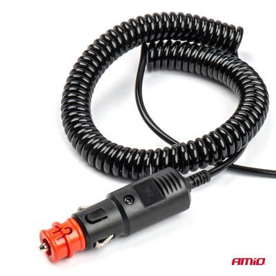 AMiO - Výstražný maják W25m Magnet / 3 skrutky R65 R10 24LED 12/24V IP66