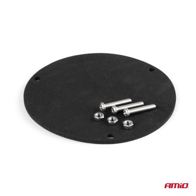 AMiO - Výstražný maják W25b 3 skrutky R65 R10 24LED 12/24V IP66