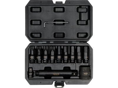 YATO - Sada bitov rázových IMBUS TORX 1/2" 12ks